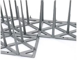 止め具 CⅠ型用(着脱式)設置イメージ